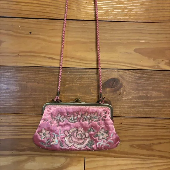 Vintage Pink Purse - Picture 3 of 4